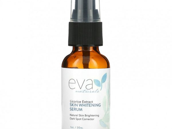 Eva Naturals, Отбеливающая сыворотка, экстракт солодки, 30 мл (1 унция)