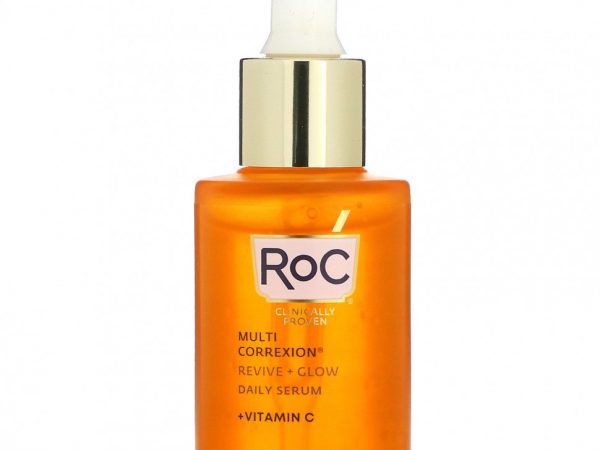 RoC, Multi Correxion, Revive + Glow, ежедневная сыворотка с витамином C, 30 мл (1 жидк. Унция)