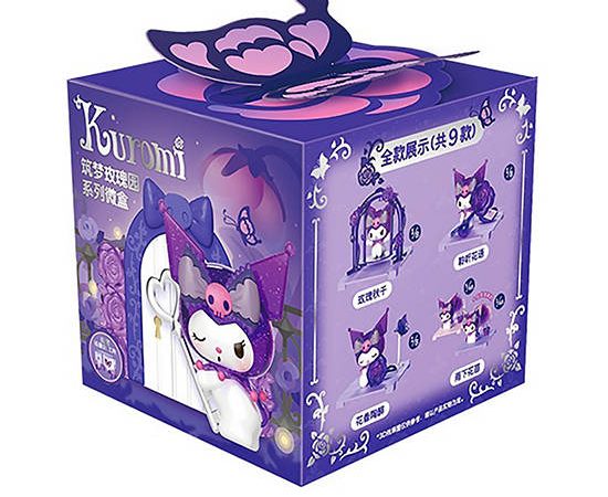 SANRIO Figure Blind Box Kuromi Mini Rose Garden Mini Multi_color