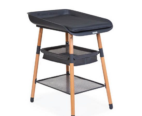 CHILDHOME Evolux Changing Table - Natural Anthracite