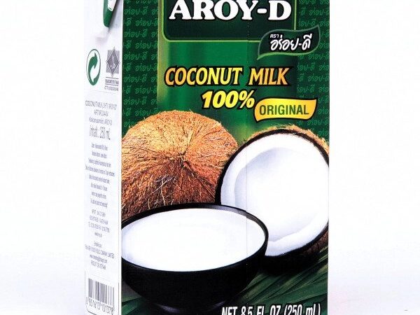 Кокосовое Молоко Aroy-D Coconut Milk 100%, 250 мл., Таиланд